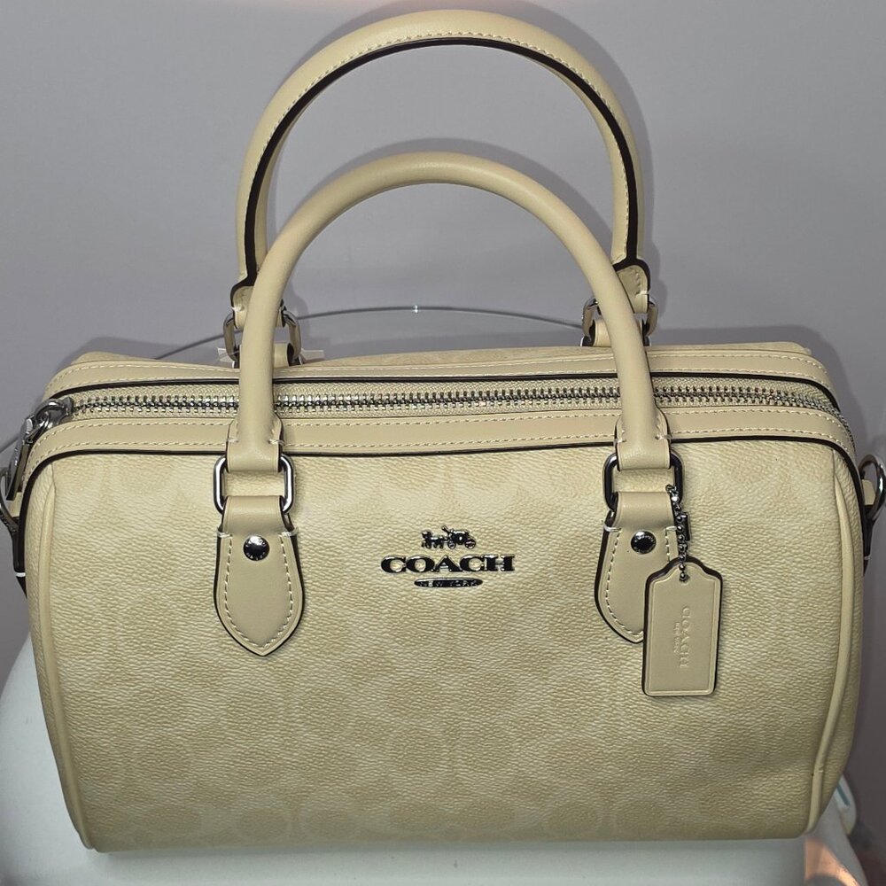 Coach Rowan Satchel in Hay (Yellow)